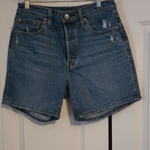 Levi's Blue Jean Shorts for Women